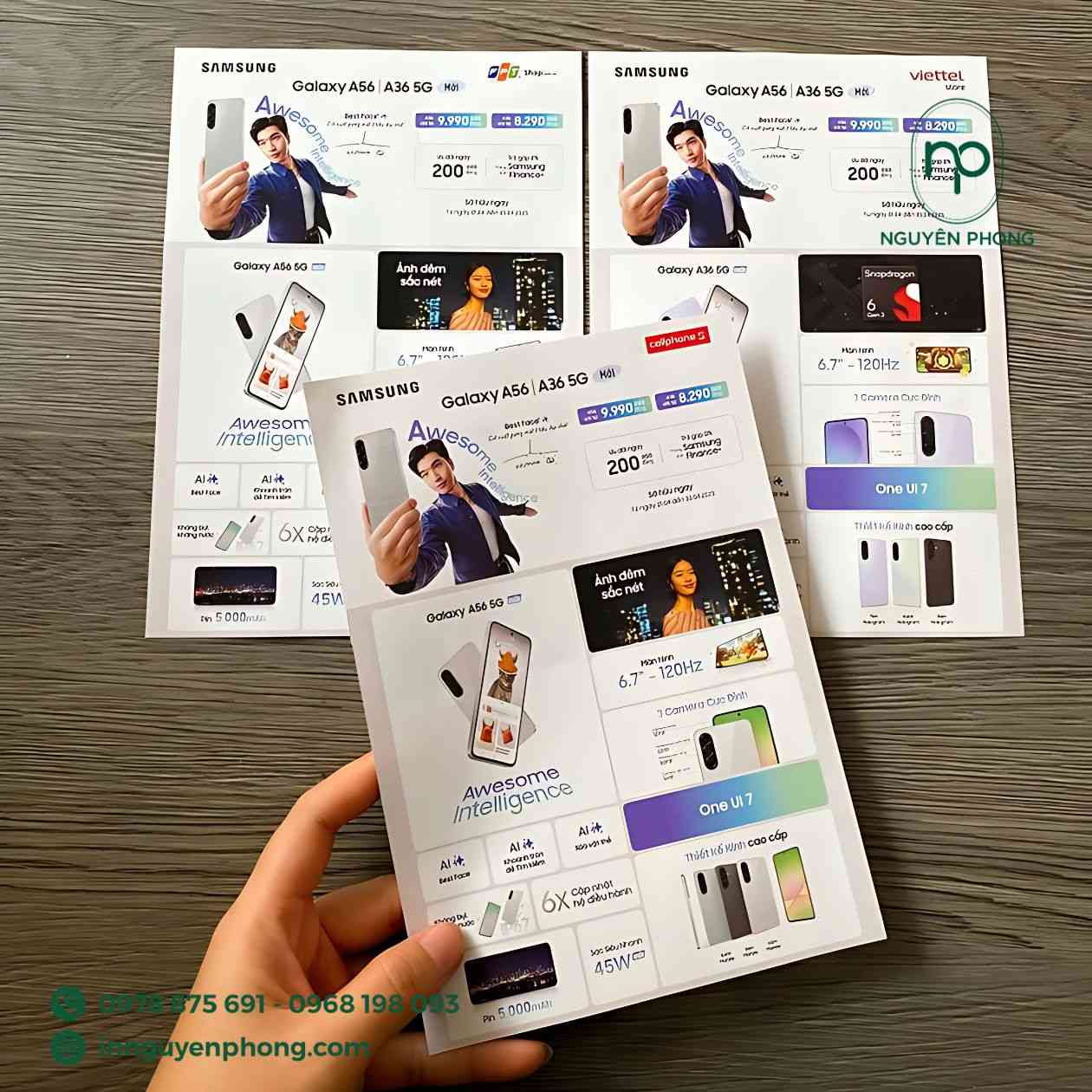 In Tờ Rơi Điện Thoại Giá Rẻ: Thiết Kế Đẹp, Ưu Đãi Hấp Dẫn